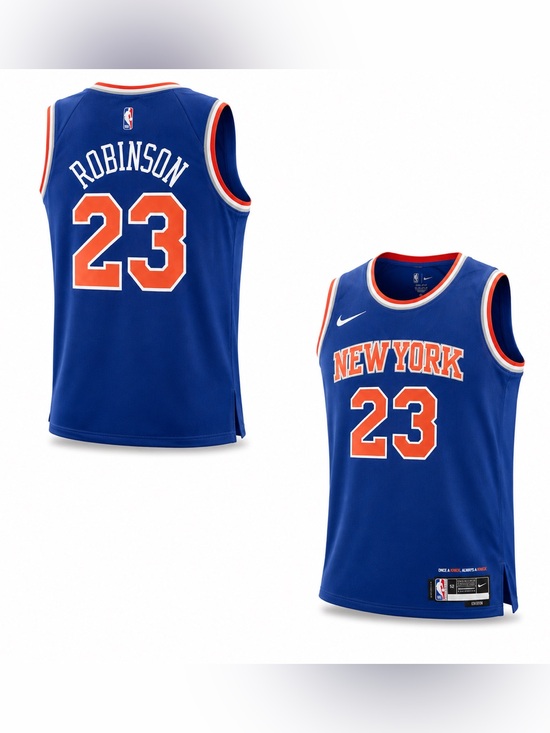 Nike Other - NWT Nike New York Knicks Mitchell Robinson Swingman Icon Edition Mens 52